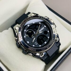 SKMEI 2031 - Silver Case Black Dail