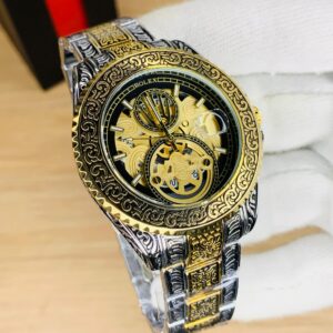 RX- Two Tone Chain Gold Case Black Inner