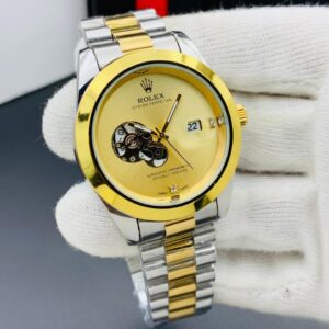 RX- Two Tone With Golden Dial