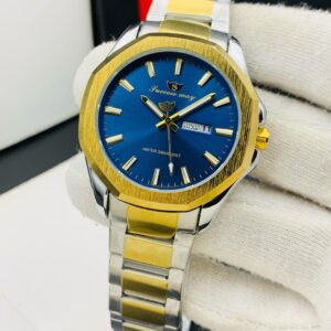 SW- Two Tone Chain Blue Dial