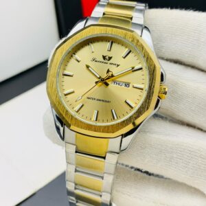 SW- Two Tone Chain Gold Dial