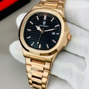 PD - Rose Gold Chain Black Dial