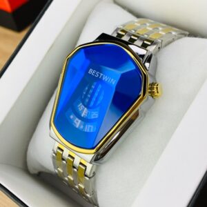 BW- Two Tone Chain Blue Dial