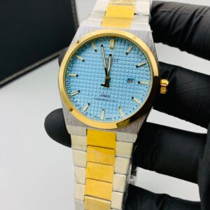 TS- Two Tone with Light Blue Dial