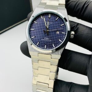 TS- Silver Chain Blue Dial