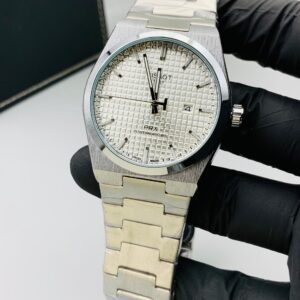 TS- Silver Chain White Dial