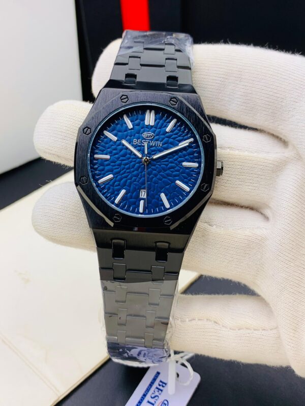 Bestwin 231 ( Black Chain With Blue Dial)