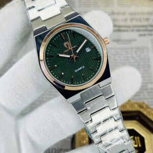 Poedgar Green Dial with Rose Gold Accents
